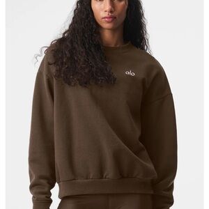 Alo accolade crewnwck- espresso